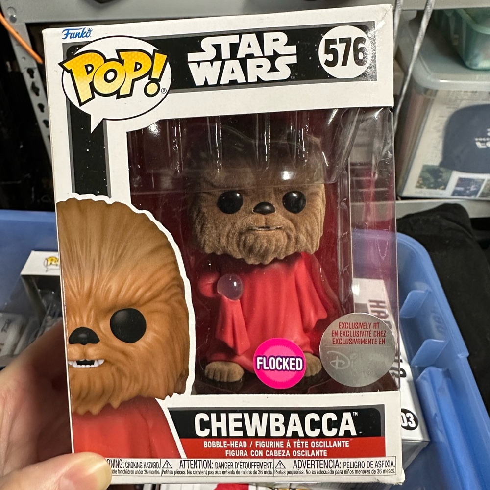 Funko Pop! Chewbacca Flocked Disney Exclusive 576